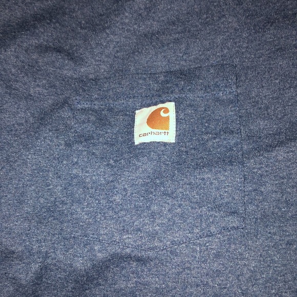 Navy Blue, Carhartt pocket tee - Picture 3 of 3